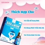 Dekabon DHA – Phát triển não bộ và thị lực cho bé