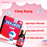 Dekabon Ferbe – Bổ sung sắt cho trẻ