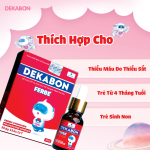 Dekabon Ferbe – Bổ sung sắt cho trẻ