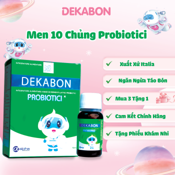Dekabon Probiotici - Cải thiện hệ tiêu hoá