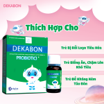 Dekabon Probiotici - Cải thiện hệ tiêu hoá