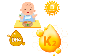 D3K2 và DHA: Có thể dùng đồng thời cho bé không?